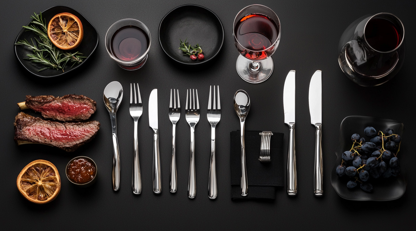 20 piece stainless steel flatware set